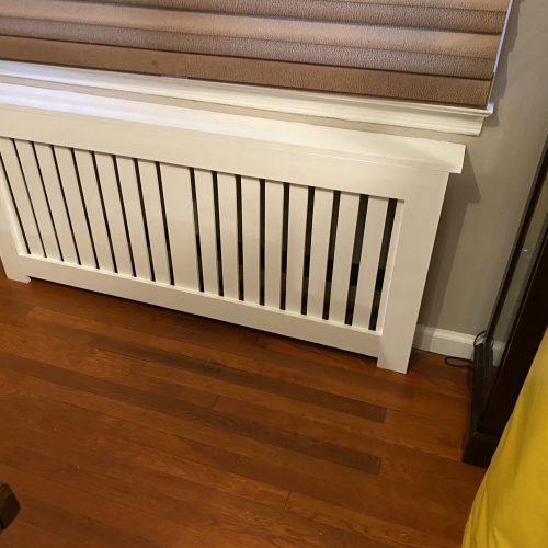 nicely designed radiator cover