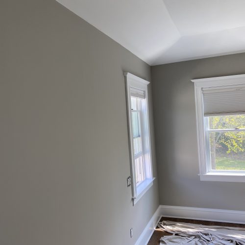 interior grey walls
